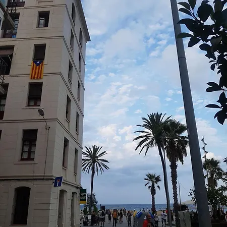 Beachfront Barceloneta Street