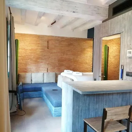 Beachfront Barceloneta Street